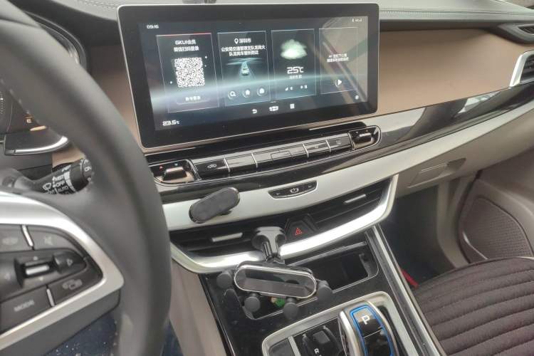 Used Geely Auto Jiajie New Energy 2021 ePro 1.5TD PHEV Luxurious Edition Audio And AC Panel