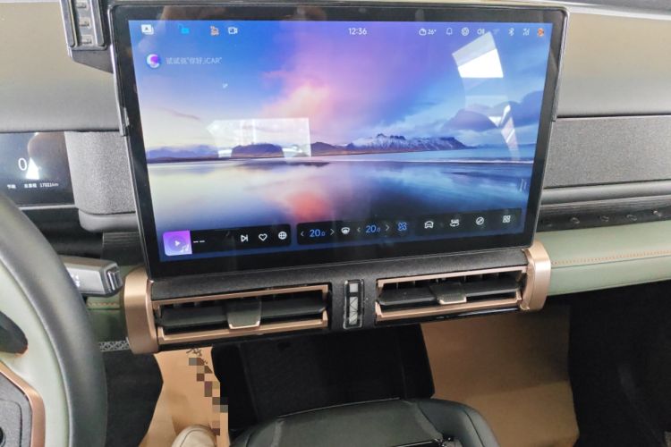 Used iCAR 03 2024 472km Four-Wheel Drive Long-Range Version Audio And AC Panel