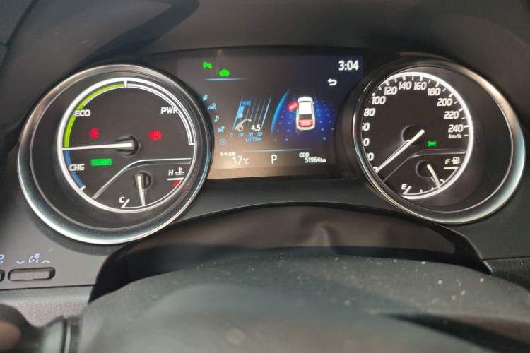 Used Toyota Camry 2019 2.5G Luxury Edition China VI Standard Odometer Close Up