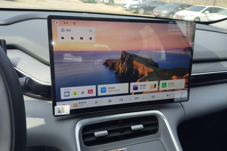 Used Geely Galaxy L6 2025 EM-i 140km Starship Edition Audio And AC Panel