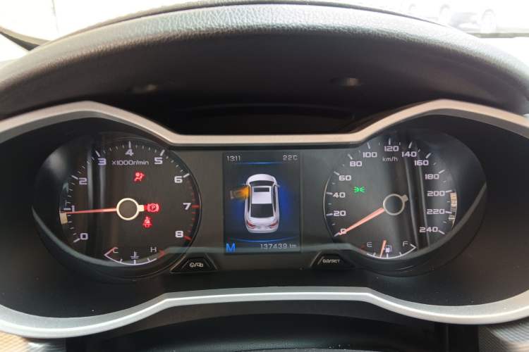 Used Geely Auto Emgrand GL 2018 1.4T Manual Elite Smart Connectivity Version Instrument Cluster