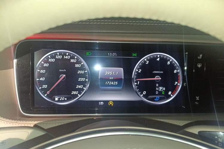 Used Mercedes-Benz S-Class 2014 S 320 L Business Model Instrument Cluster