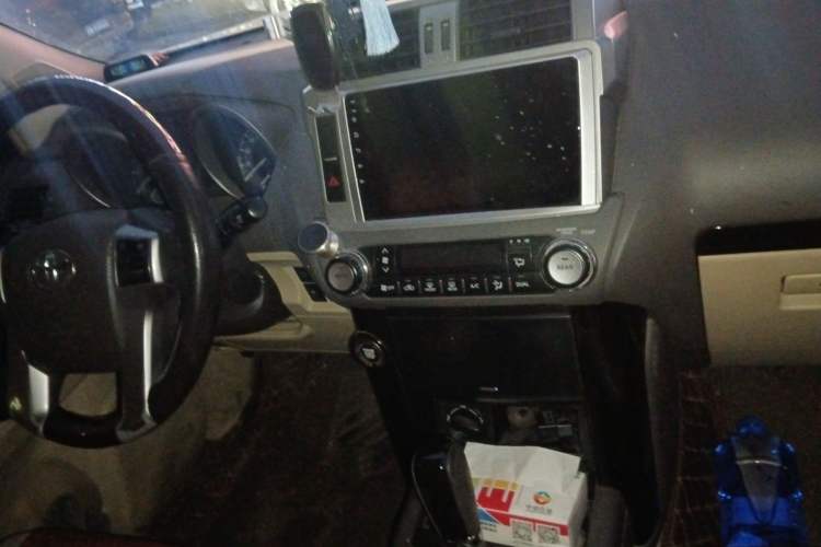 Used Toyota Prado 2014 2.7L Middle East Version Parallel Import Audio And AC Panel