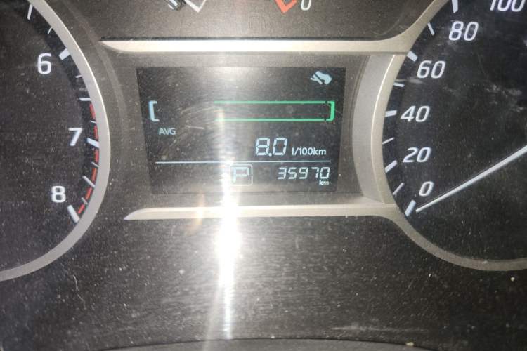 Used Nissan Lannia 2019 1.6L CVT Cool Edition China V Standard Odometer Close Up