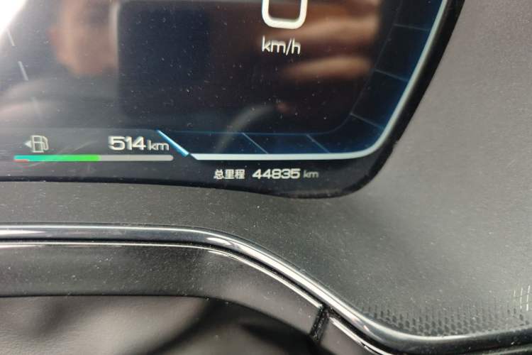 Used BYD Tang New Energy 2023 DM-i Champion Edition 112KM Prestige Model Odometer Close Up