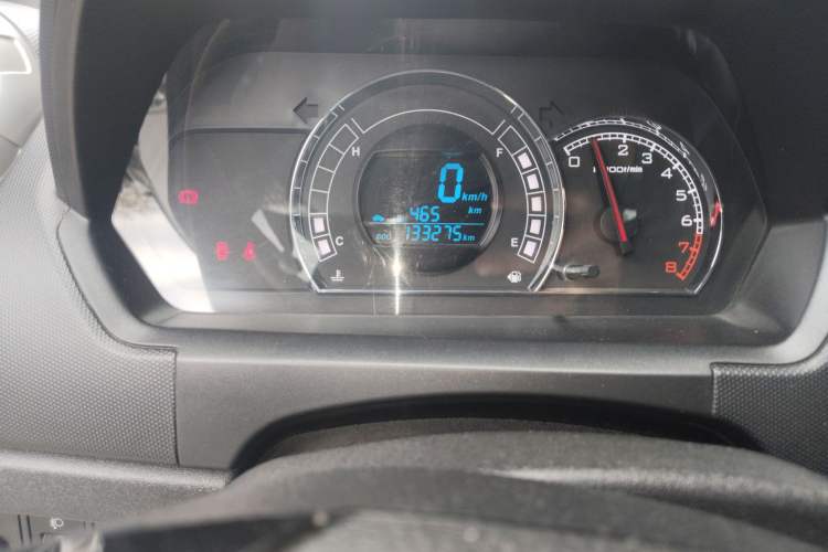 Used Great Wall M4 2014 1.5L Manual Comfort Model Odometer Close Up