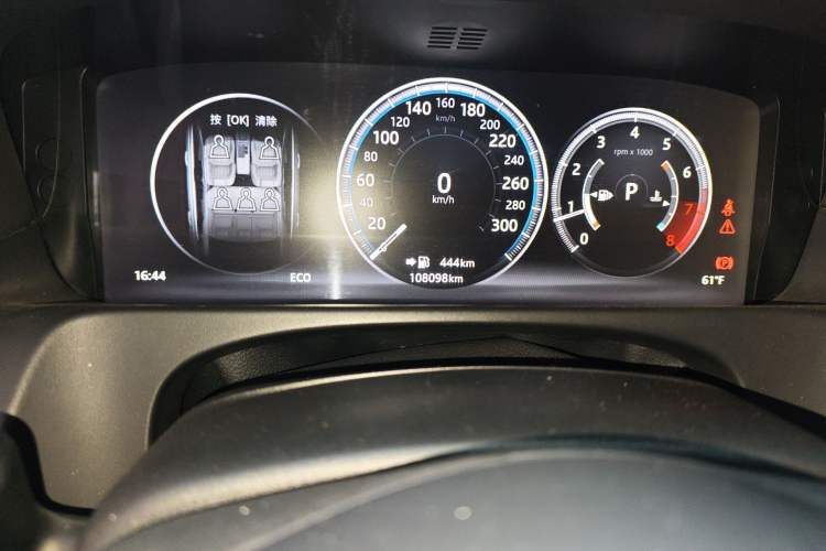 Used Jaguar XFL 2017 XFL 2.0T 240PS Luxury Edition Odometer Close Up