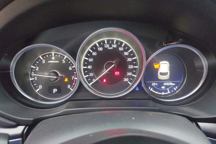 Used Mazda CX-5 2021 2.0L Automatic Two-Wheel Drive Black Knight Instrument Cluster