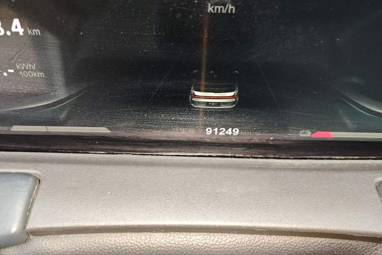 Used NETA U 2020 400 U-Create Odometer Close Up