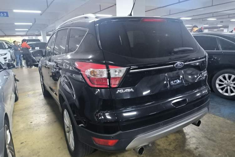 Used Ford Kuga 2017 EcoBoost 245 4x4 Prestige Edition Rear Left 45 Deg