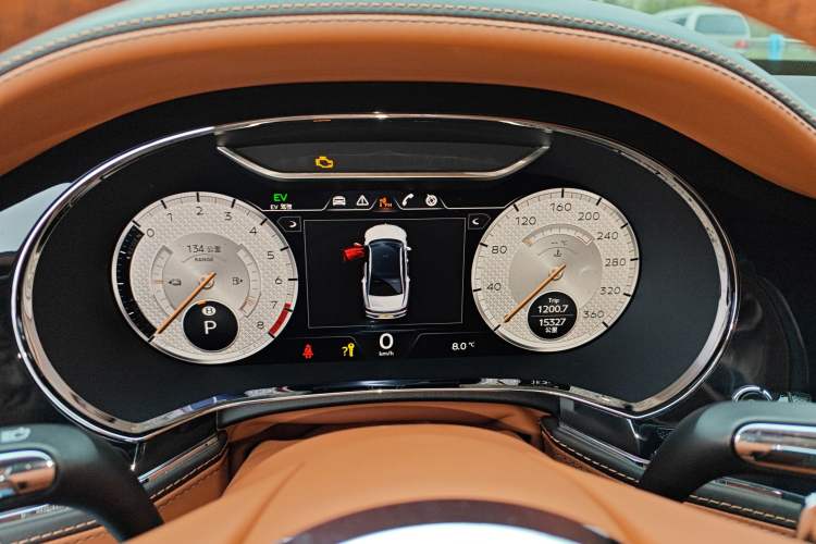 Used Bentley Flying Spur Plug-in Hybrid 2022 2.9T V6 Hybrid Mulliner Instrument Cluster