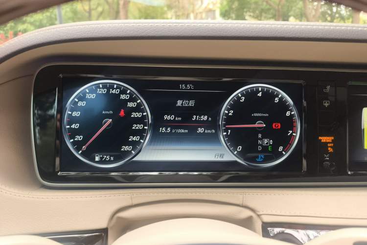 Used Mercedes-Benz S-Class 2016 S 400 L 4MATIC Instrument Cluster