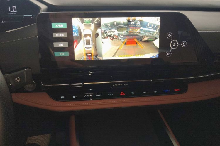 Used CHANGAN CS55PLUS 2024 3rd Generation 1.5T DCT Excellence Model Audio And AC Panel