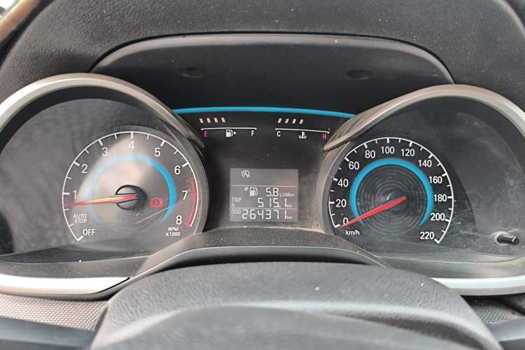 Used Chevrolet Cavalier 2018 320 Manual Enjoyment Edition Instrument Cluster