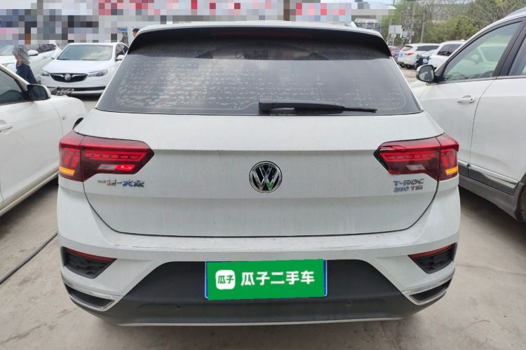 Used Volkswagen T-ROC 2018 280TSI DSG Four-Wheel Drive Luxury Version China V Emission Standard Rear