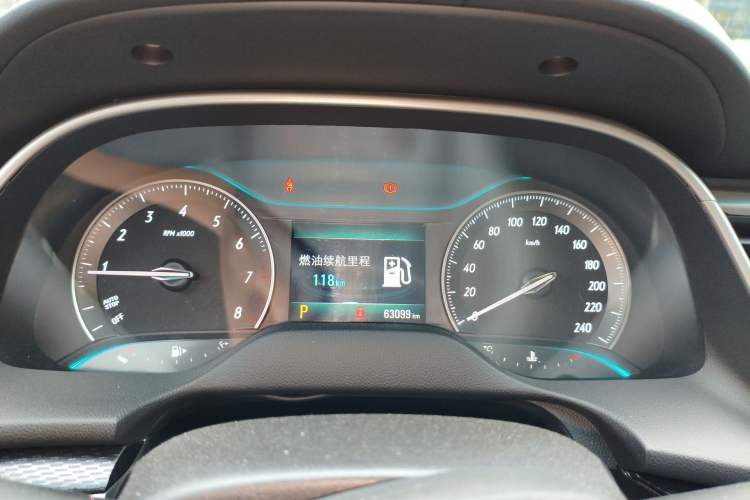 Used Buick GT 2019 18T Automatic Connected Elite Model China VI Standard Instrument Cluster