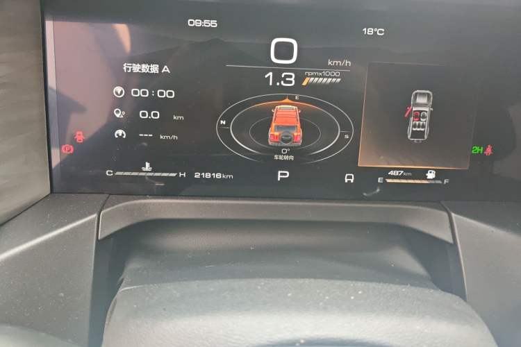 Used Tank 300 2024 2.0T Conqueror Instrument Cluster