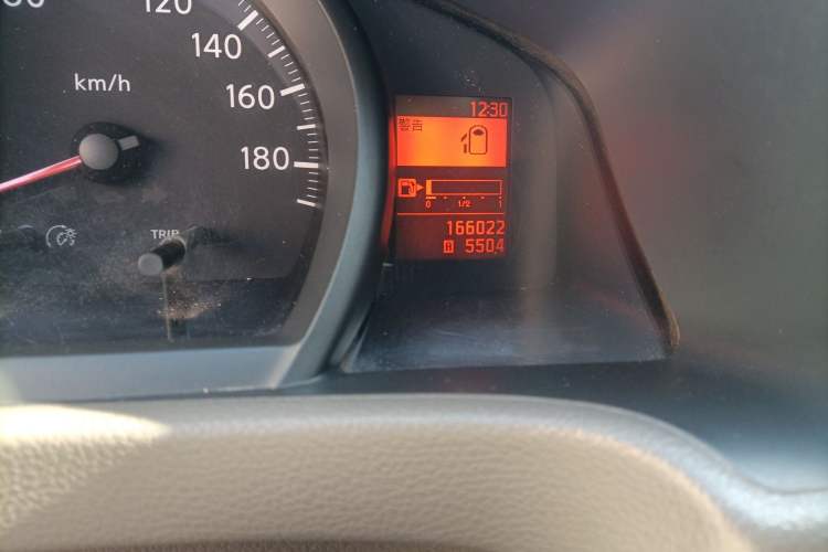 Used Nissan NV200 2016 1.6L Manual Luxury Model Odometer Close Up