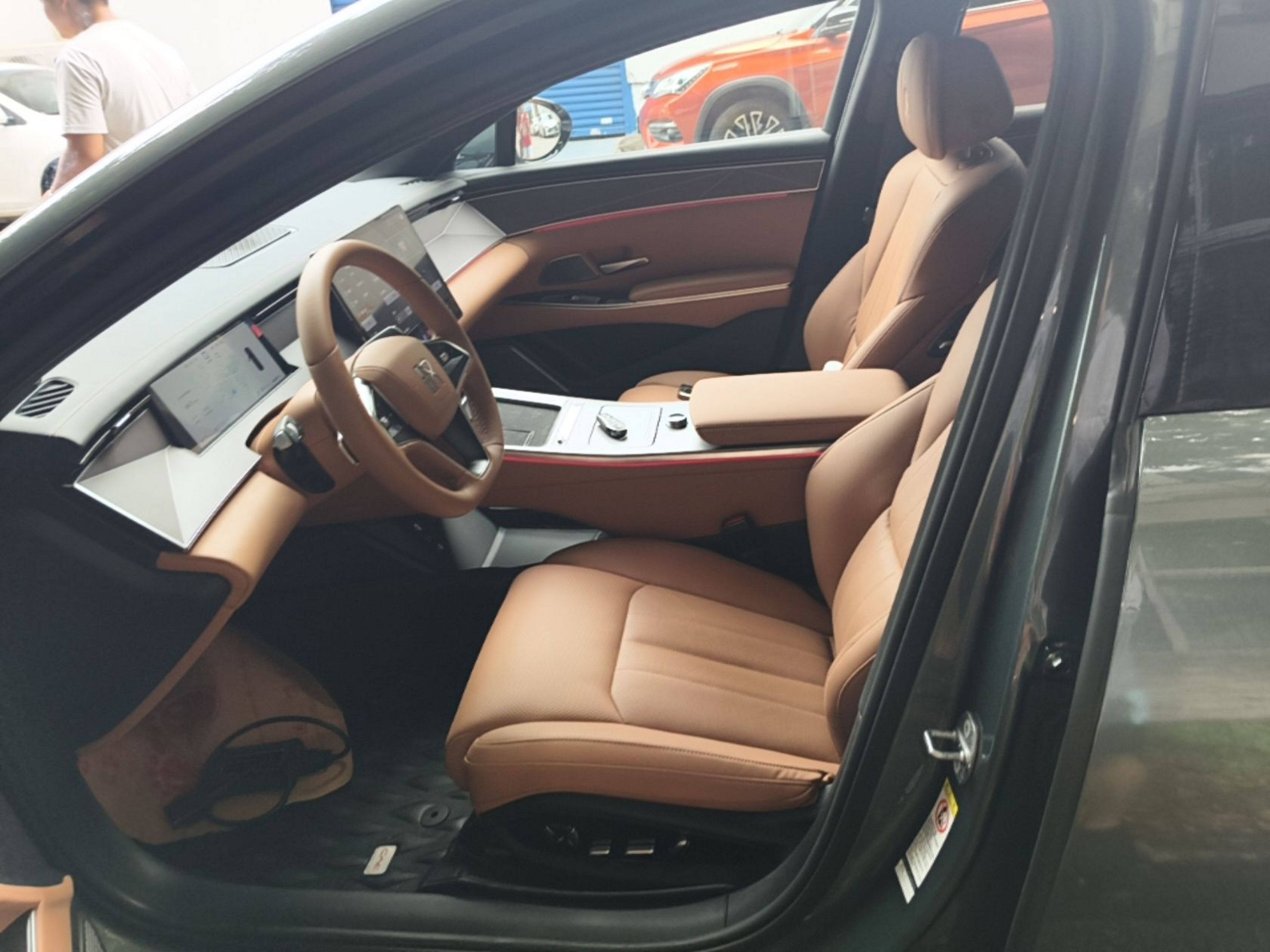 Avant de la voiture