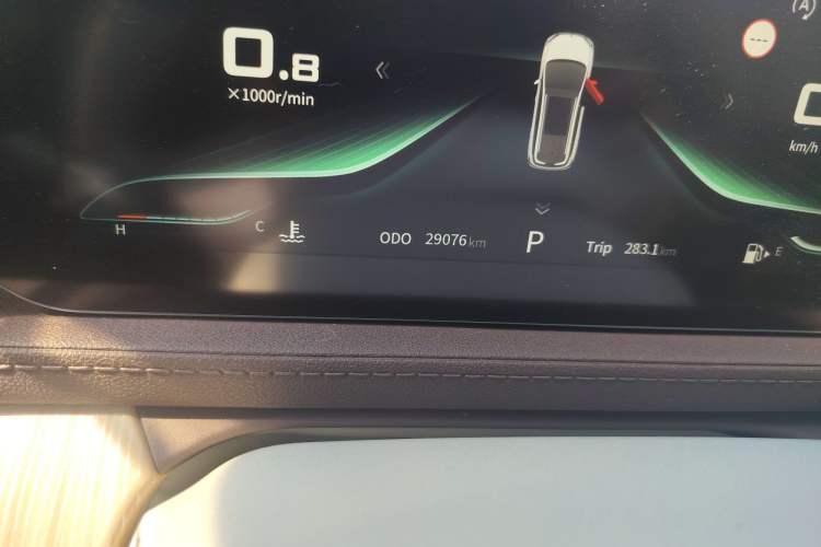 Used FORTHING Yacht 2022 1.5T DCT Chasing-the-Waves Edition Odometer Close Up