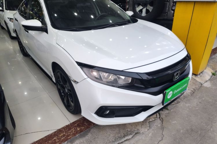 Used Honda Civic 2019 220TURBO CVT Dynamic Edition China VI Emission Standard Front Right 45 Deg