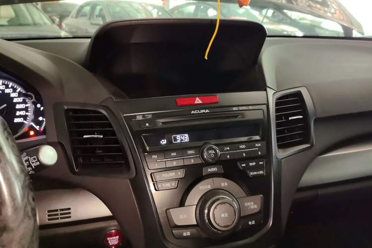 Used Acura RDX 2013 3.0L Two-Wheel Drive Elite Edition Audio And AC Panel