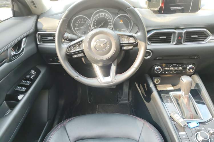 Used Mazda CX-5 2021 2.0L Automatic Two-Wheel Drive Black Knight Steering Wheel