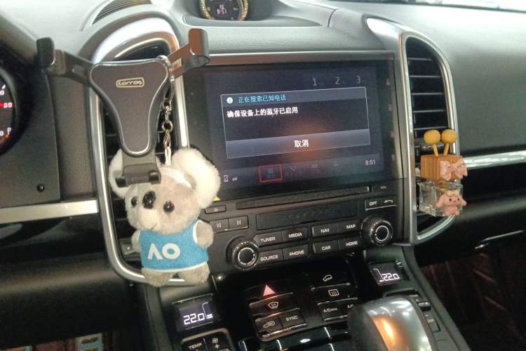 Used Porsche Cayenne 2016 Cayenne 3.0T Audio And AC Panel