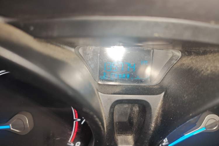 Used Ford Fiesta 2013 Hatchback 1.5L Manual Fashion Edition Odometer Close Up