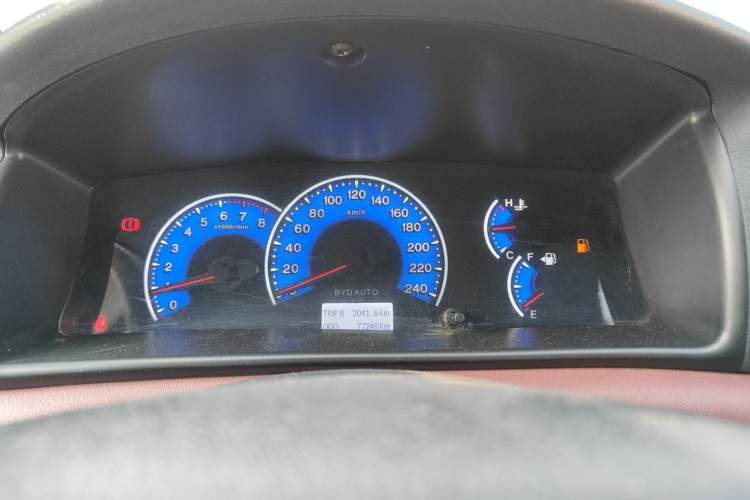 Used BYD F3 2012 Energy-Saving Model 1.5L Manual Comfort Version
