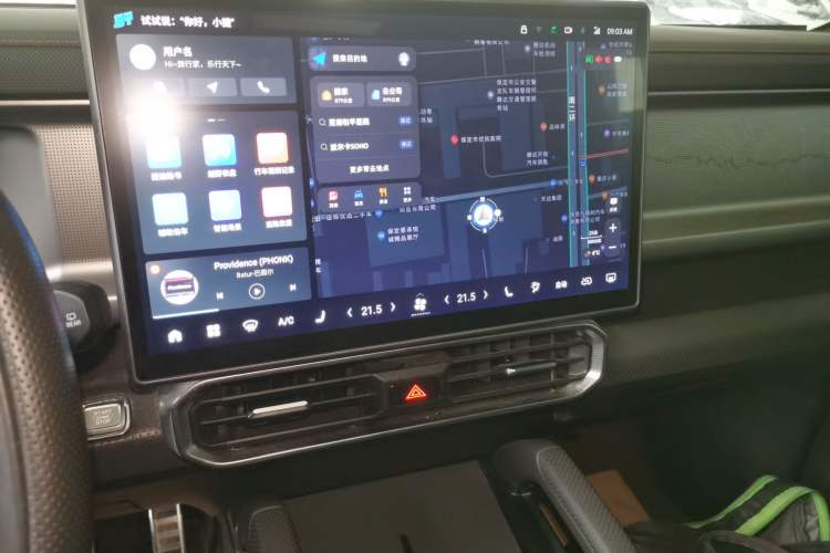 Used JETOUR Traveler 2023 2.0T All-Wheel Drive Conquer PRO Audio And AC Panel