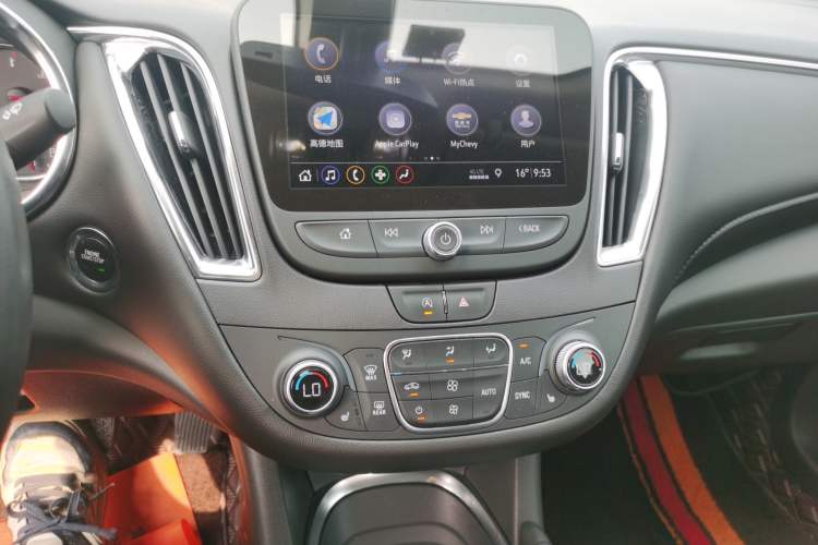 Used Chevrolet Malibu XL 2019 535T CVT RuiLian Edition Audio And AC Panel