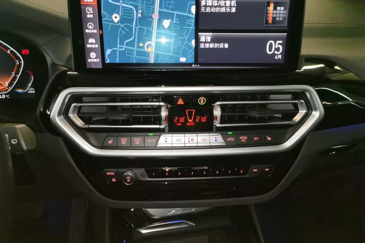 Used BMW X3 2022 xDrive25i M Sport Package Audio And AC Panel