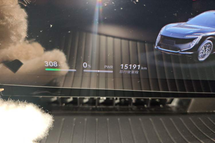 Used Avatr 07 2026 Elite Pure-Electric Version Odometer Close Up