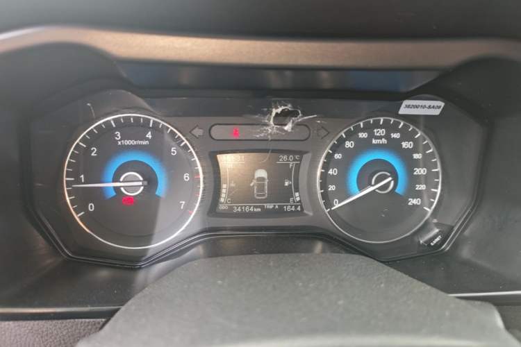 Used Dongfeng Fengon 580 2021 Revised ☆ Star Edition 1.8L Manual Elite Version Instrument Cluster