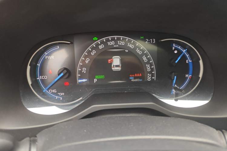 Used Toyota RAV4 2021 Dual-Engine 2.5L E-CVT Two-Wheel Drive Elite Edition