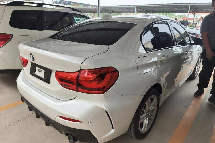 Used BMW 1 Series 2021 Revised 120i M Sport Night Edition Rear Right 45 Deg
