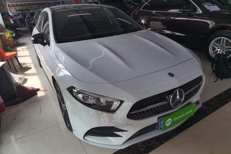 Used Mercedes-Benz A-Class 2020 Restyled A 220 L 4MATIC Sports Sedan Front Right 45 Deg