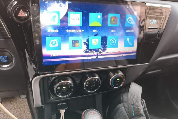 Used Toyota Corolla 2018 1.2T S-CVT GL Smart Enjoyment Version Audio And AC Panel