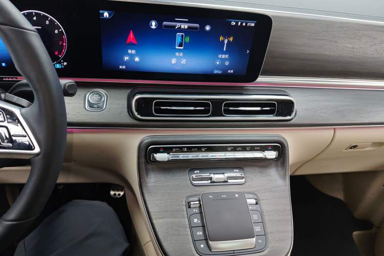 Used Mercedes-Benz V-Class 2024 V 300 L Long Wheelbase Prestige Edition Audio And AC Panel