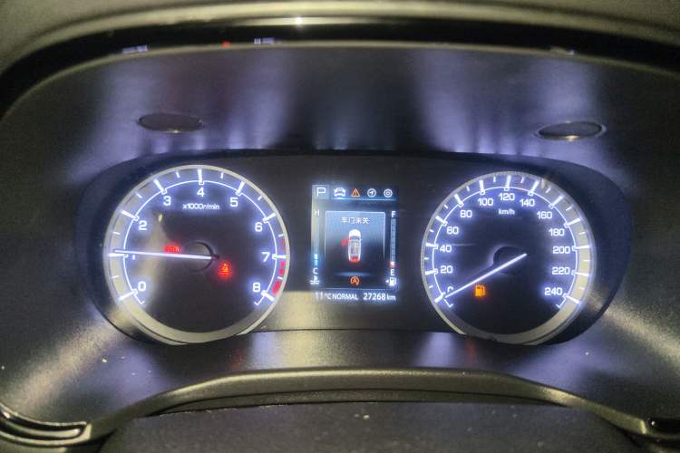 Used CHANGAN Ruicheng CC 2022 Blue Whale Edition 1.5T DCT Luxury Model Instrument Cluster