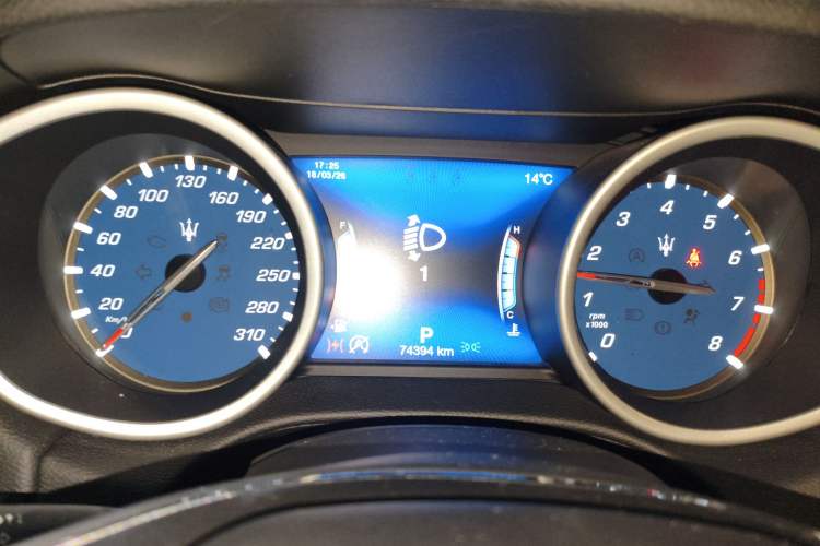 Used Maserati Ghibli 2018 Revised Version 3.0T Standard Edition Instrument Cluster