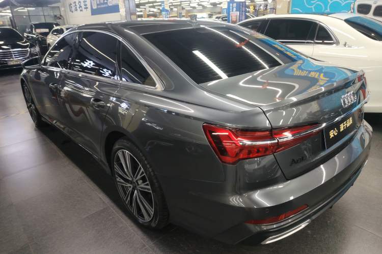 Used Audi A6L 2022 40 TFSI Luxury Dynamic Model Rear Left 45 Deg