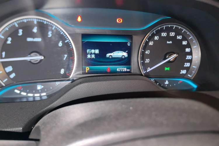 Used Buick GT 2021 Revised Version Flagship 1.5L Automatic Elite Edition Odometer Close Up