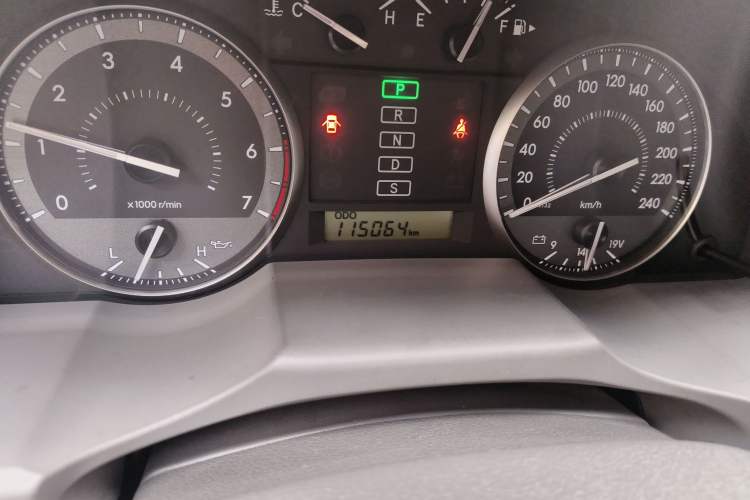 Used Toyota Land Cruiser 2018 4.6L GX-R Dual Airbags Middle East Odometer Close Up