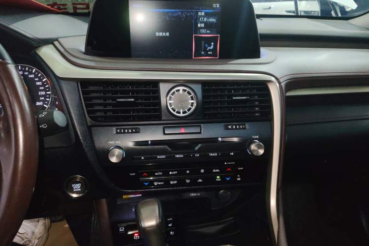 Used Lexus RX 2020 Facelifted 300 4x4 Elegant Edition Audio And AC Panel