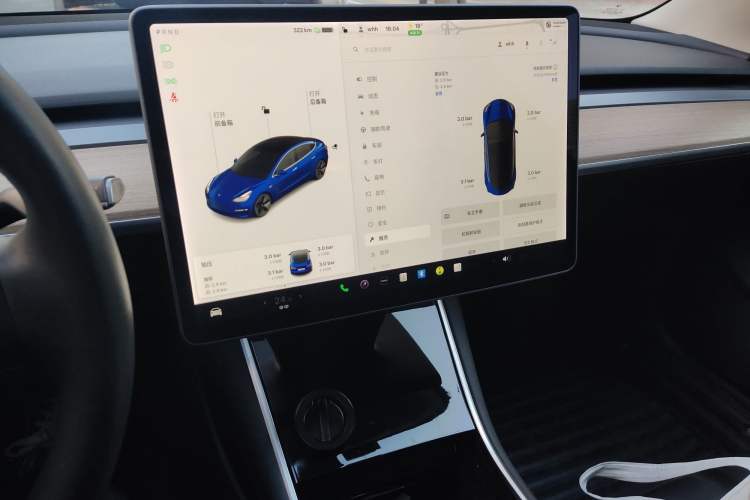 Used Tesla Model 3 2020 Standard Range Rear-Wheel Drive Upgraded Version Audio And AC Panel