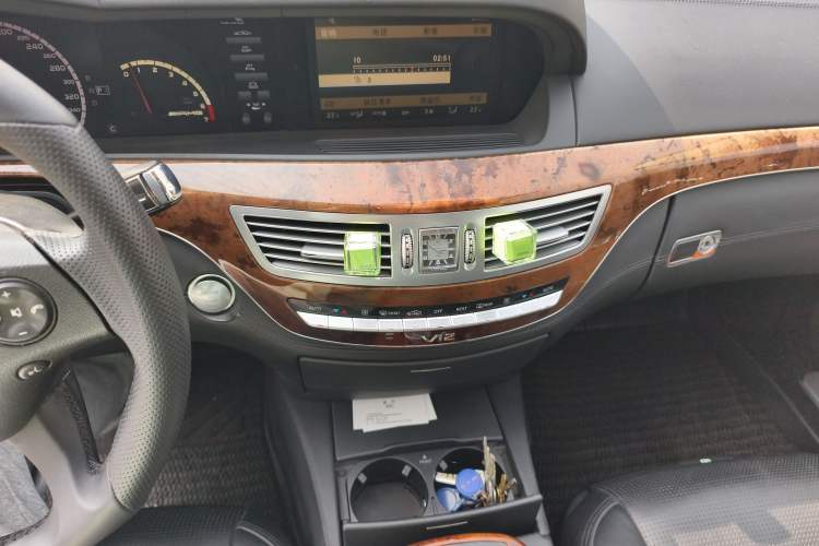 Used Mercedes-Benz S-Class AMG 2007 AMG S 65 Audio And AC Panel