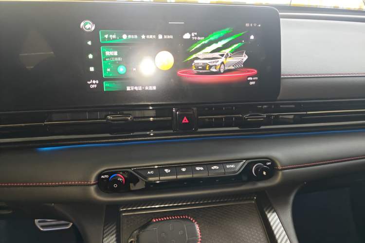 Used GAC Trumpchi EMPOW 2023 Shadow Leopard H Smart Hybrid Edition Audio And AC Panel