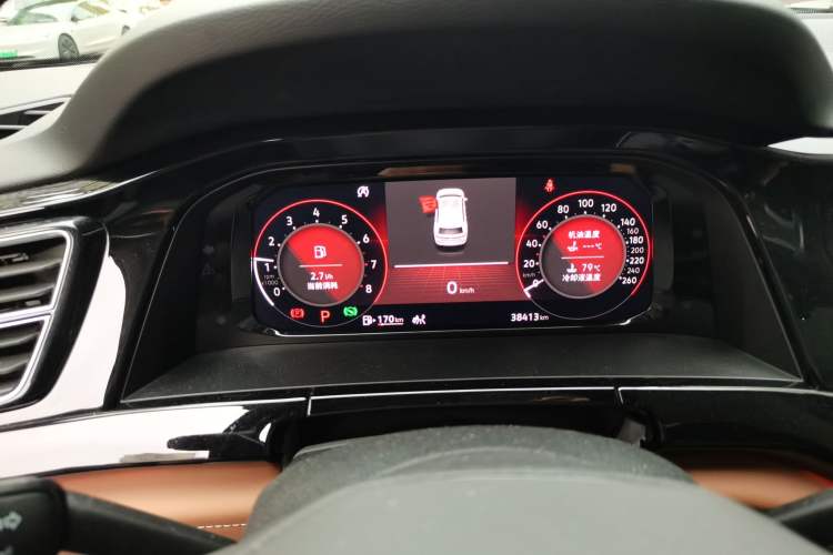 Used Volkswagen Teramont 2023 380TSI Four-Wheel Drive Prestige Luxury Edition Instrument Cluster